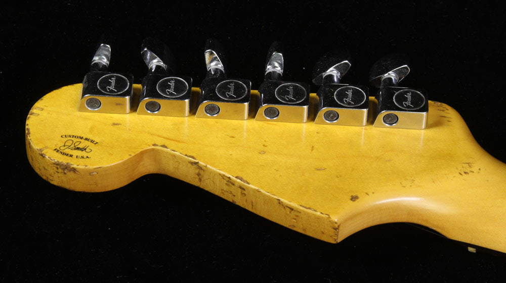 Fender Custom Shop Exclusive Masterbuilt Jason Smith '60 Stratocaster Ultimate Relic Electric Guitar Black — 5