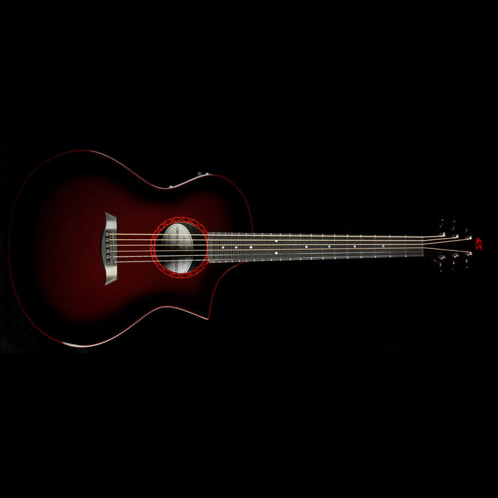 Used Composite Acoustics The GX Acoustic Guitar Wine Red Burst