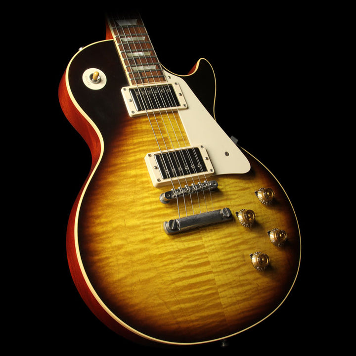 Used 2009 Gibson Custom Shop 1959 Les Paul Reissue 50th Anniversary Electric Guitar Darkburst