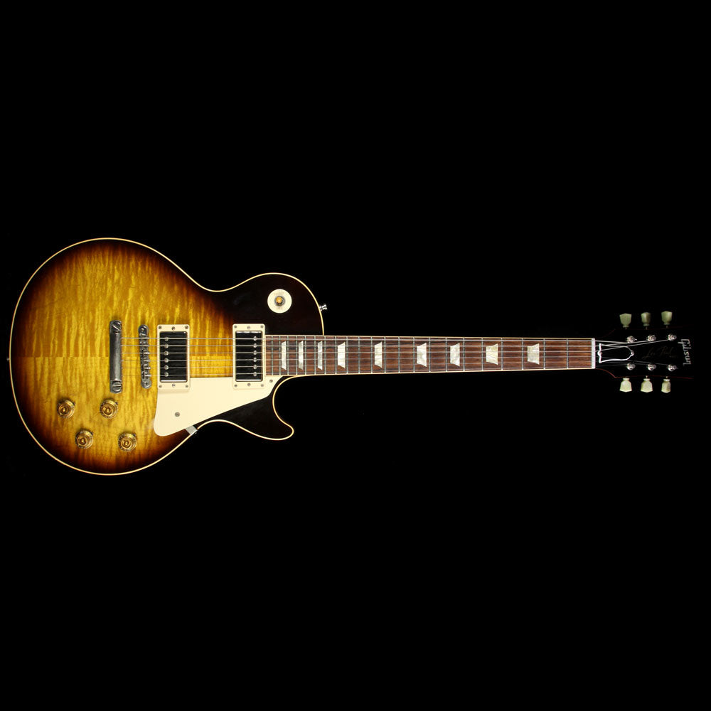 Used 2009 Gibson Custom Shop 1959 Les Paul Reissue 50th Anniversary Electric Guitar Darkburst — 2