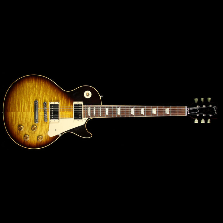Used 2009 Gibson Custom Shop 1959 Les Paul Reissue 50th Anniversary Electric Guitar Darkburst