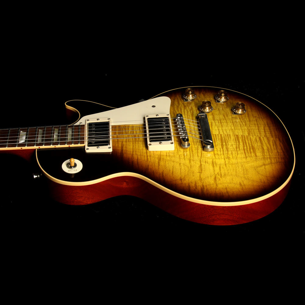 Used 2009 Gibson Custom Shop 1959 Les Paul Reissue 50th Anniversary Electric Guitar Darkburst — 5