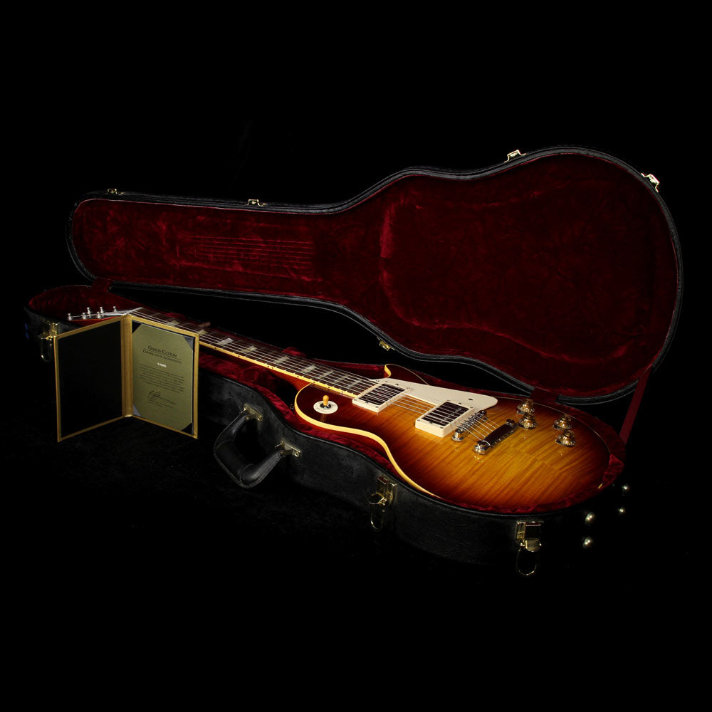 Used 2009 Gibson Custom Shop 1959 Les Paul Reissue 50th Anniversary Electric Guitar Cherry Sunburst — 6
