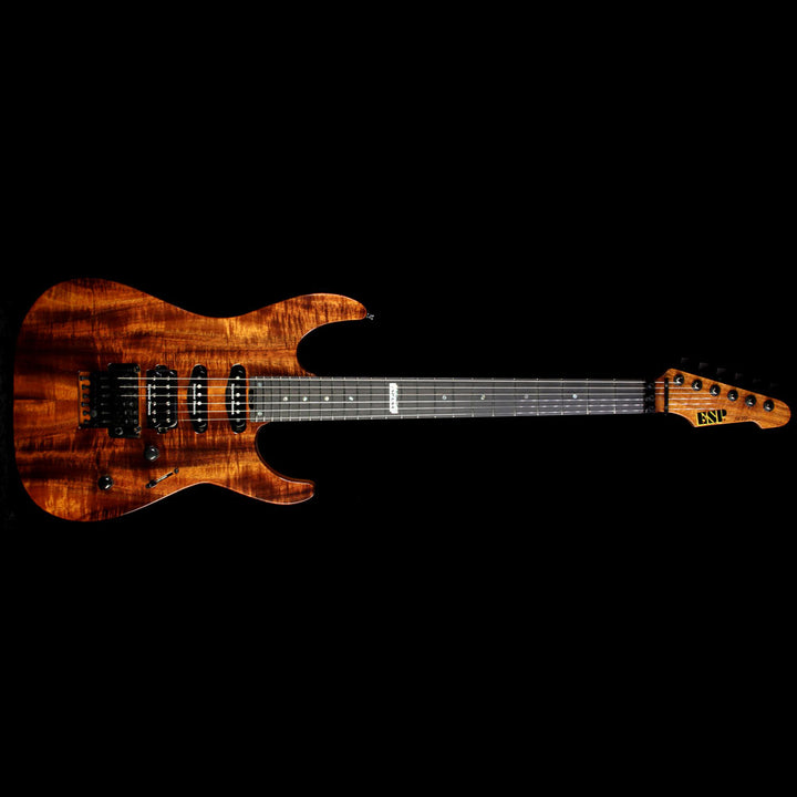 ESP USA Limited Edition M-III Koa Electric Guitar Natural