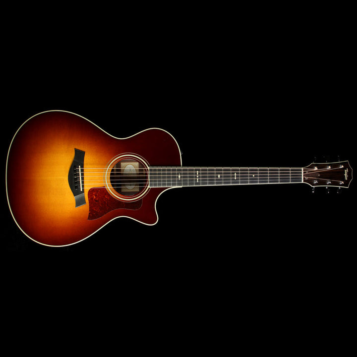 Used 2014 Taylor 712ce Grand Concert Acoustic Guitar Tobacco Sunburst