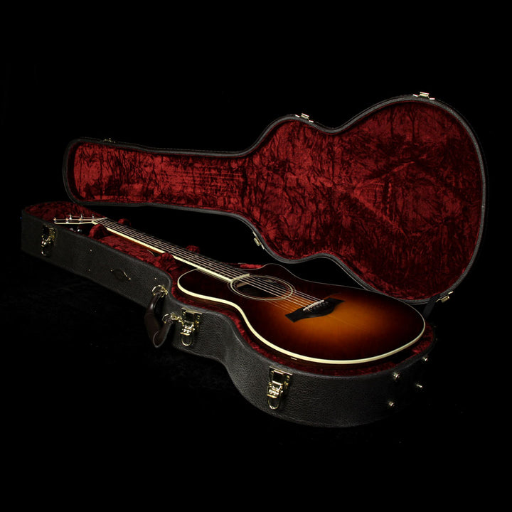 Used 2014 Taylor 712ce Grand Concert Acoustic Guitar Tobacco Sunburst