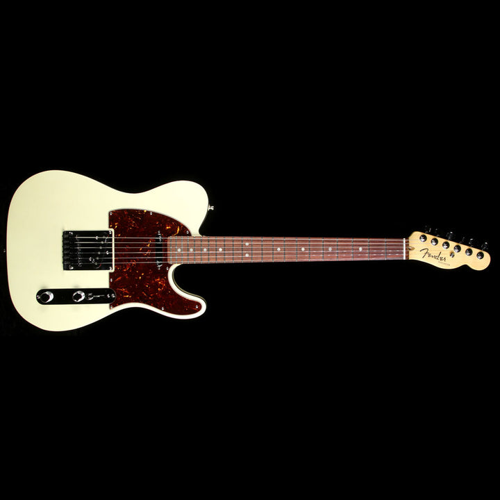 Used 2012 Fender American Deluxe Telecaster Electric Guitar Olympic Pearl