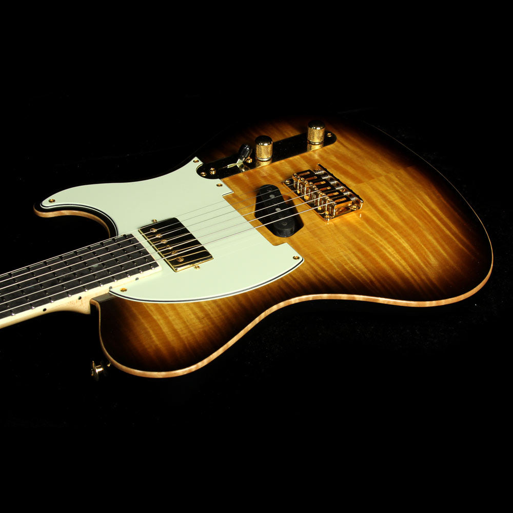 Used 2010 Melancon Classic Artist T Electric Guitar Tobacco Burst — 5