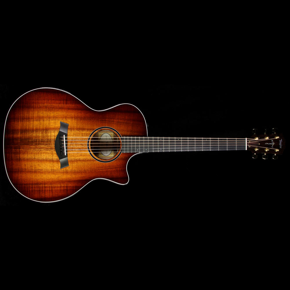 Taylor Custom 714ce Koa Music Zoo Exclusive Acoustic Guitar Shaded Edgeburst — 2