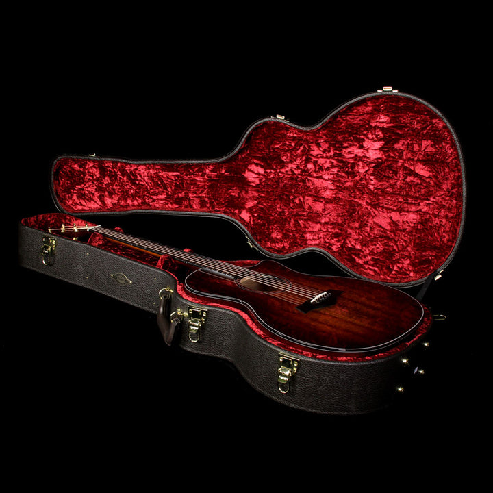 Taylor Custom 714ce Koa Music Zoo Exclusive Acoustic Guitar Shaded Edgeburst
