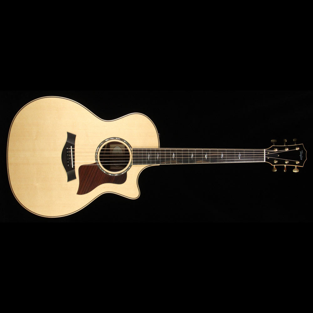 Taylor 814ce Grand Auditorium Acoustic-Electric Guitar Natural — 2