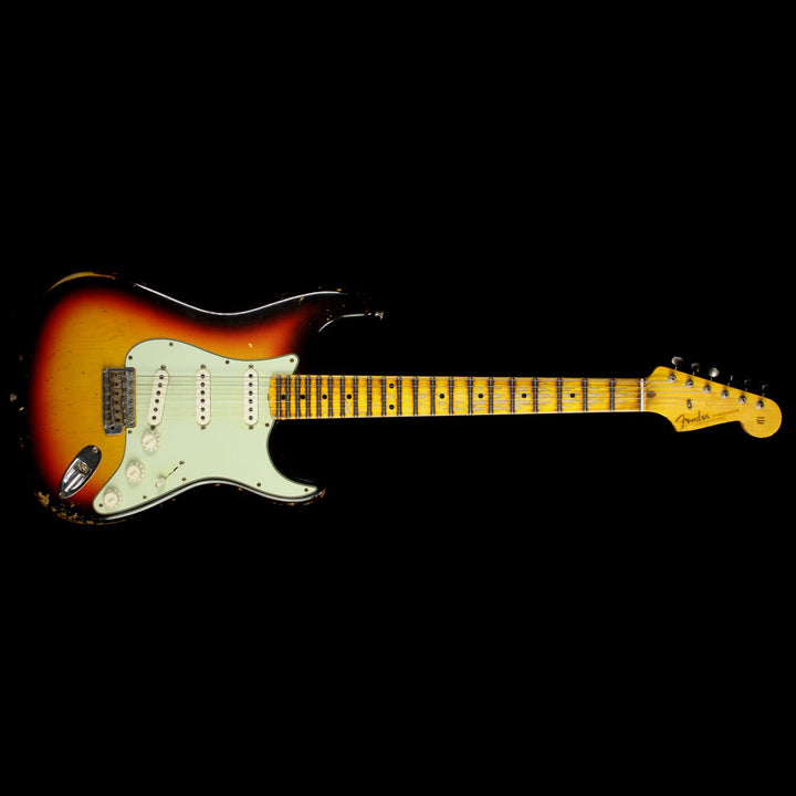 Used 2013 Fender Custom Shop Exclusive '60 NoNeck Stratocaster Heavy Relic Electric Guitar 3-Tone Sunburst