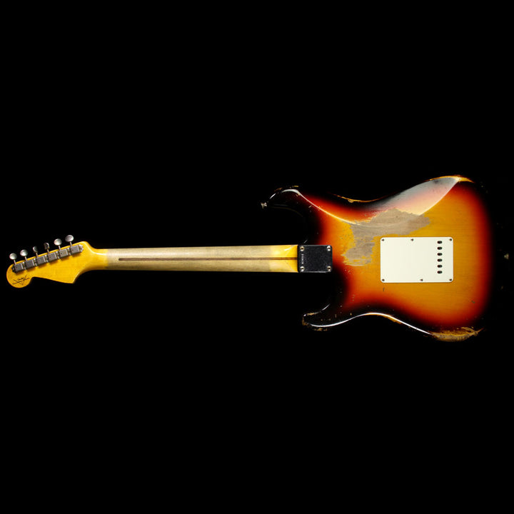 Used 2013 Fender Custom Shop Exclusive '60 NoNeck Stratocaster Heavy Relic Electric Guitar 3-Tone Sunburst