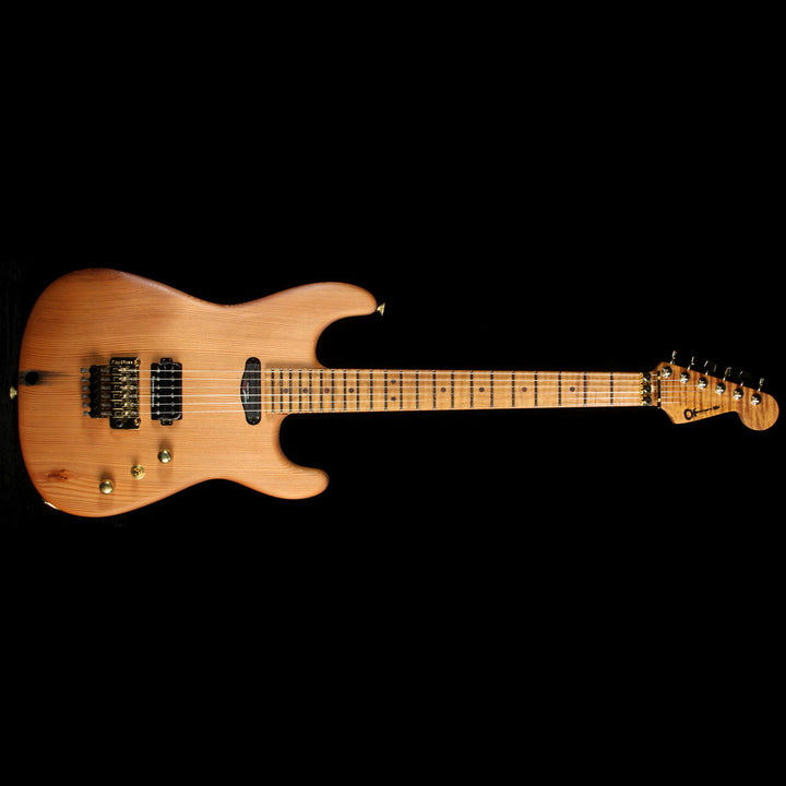 Charvel Custom Shop Music Zoo Exclusive Carbonized Recycled Redwood San Dimas HS Electric Guitar