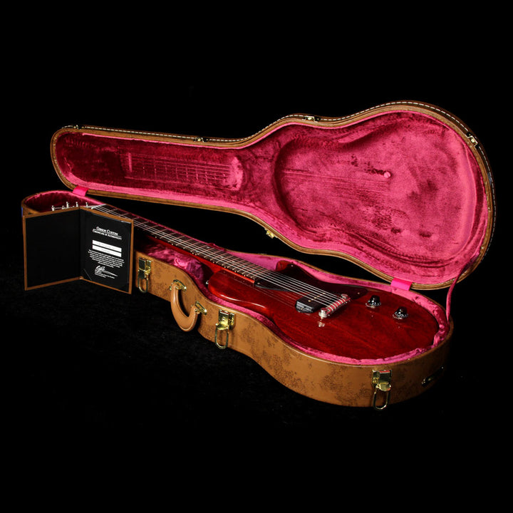 Used 2014 Gibson Custom Shop '57 Les Paul Junior Electric Guitar Faded Cherry