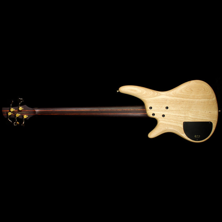 Used Ibanez Premium SR5BBLTD Electric Bass Natural Buckeye Burl