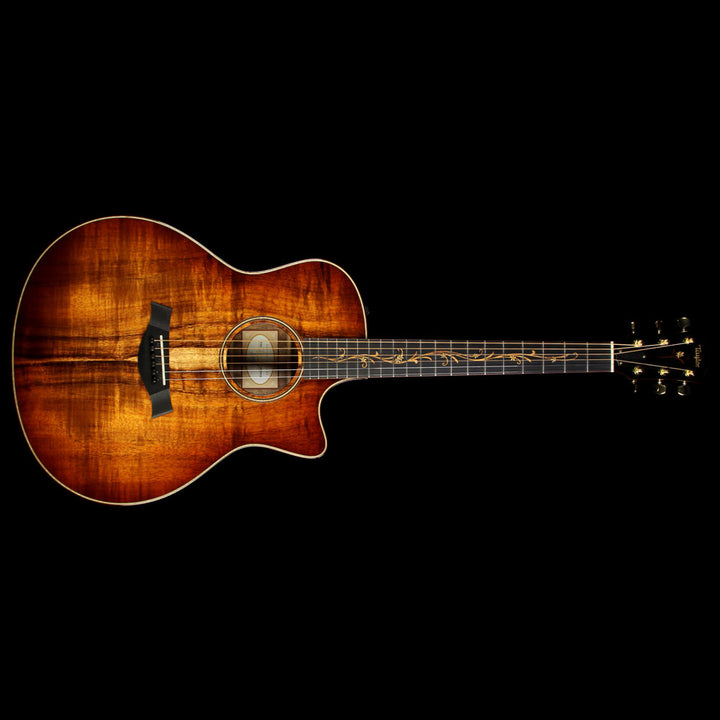 Used 2014 Taylor K26ce Koa Grand Symphony Acoustic Guitar Shaded Edgeburst