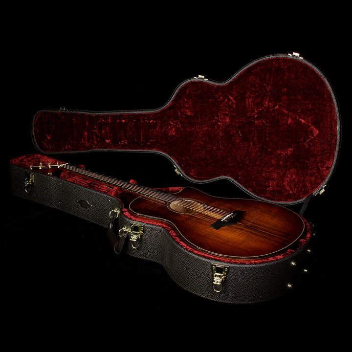 Used 2014 Taylor K26ce Koa Grand Symphony Acoustic Guitar Shaded Edgeburst