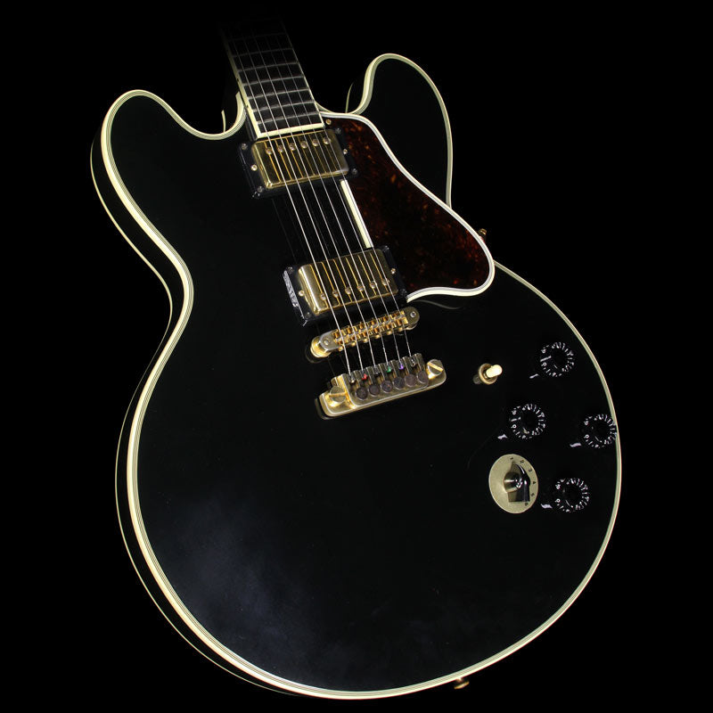 Used 2000 Gibson Memphis Lucille B.B. King Signature Semi-Hollowbody Electric Guitar Ebony — 1