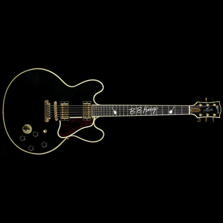 Used 2000 Gibson Memphis Lucille B.B. King Signature Semi-Hollowbody Electric Guitar Ebony