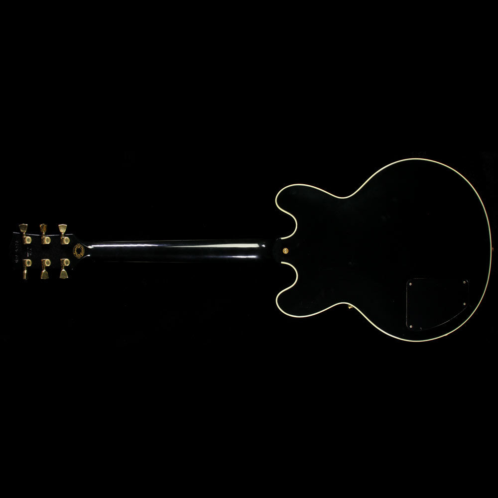 Used 2000 Gibson Memphis Lucille B.B. King Signature Semi-Hollowbody Electric Guitar Ebony — 3