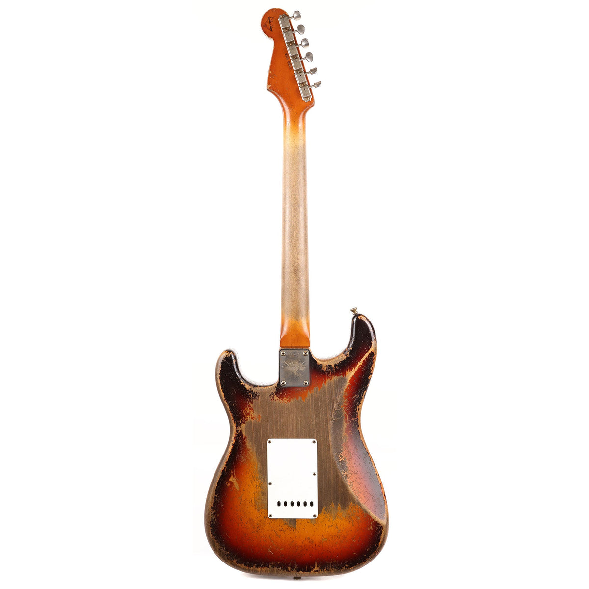 Fender Custom Shop '62 Stratocaster Masterbuilt Dale Wilson 3-Tone Sunburst Brazilian Rosewood Ultimate Relic — 3