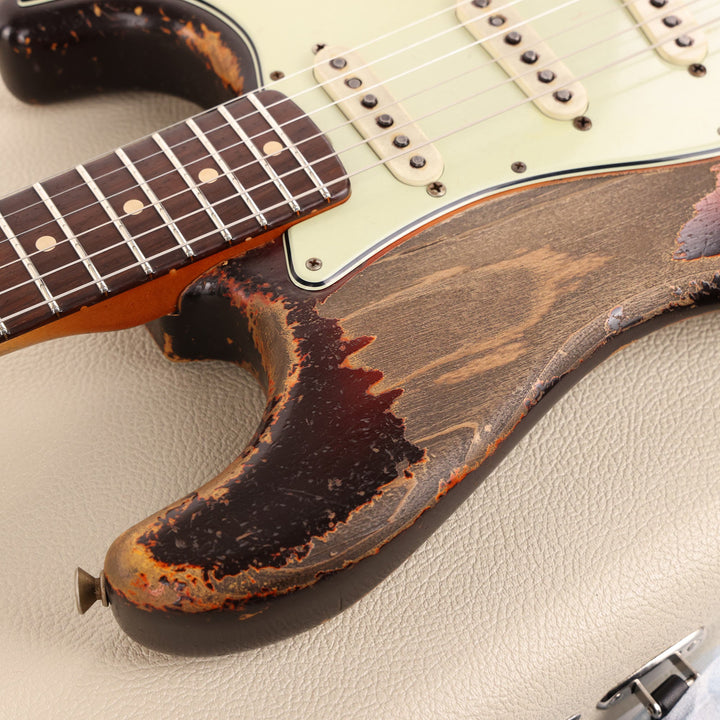 Fender Custom Shop '62 Stratocaster Masterbuilt Dale Wilson 3-Tone Sunburst Brazilian Rosewood Ultimate Relic