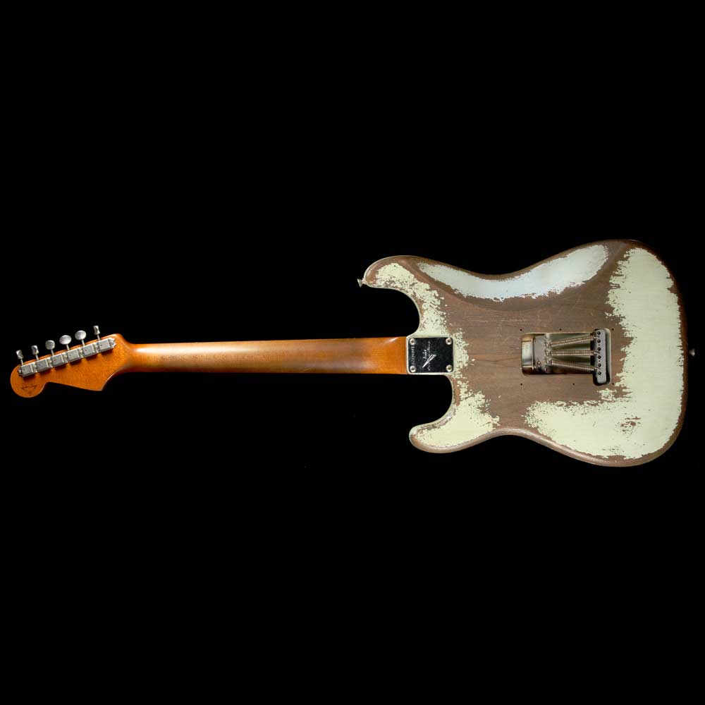 Fender Custom Shop '60 Stratocaster Masterbuilt Dale Wilson Sonic Blue Ultimate Relic — 3