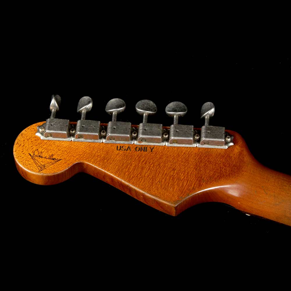 Fender Custom Shop '60 Stratocaster Masterbuilt Dale Wilson Sonic Blue Ultimate Relic — 5
