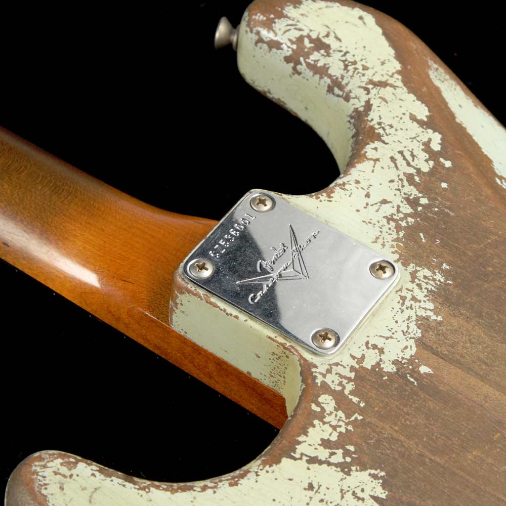 Fender Custom Shop '60 Stratocaster Masterbuilt Dale Wilson Sonic Blue Ultimate Relic — 9