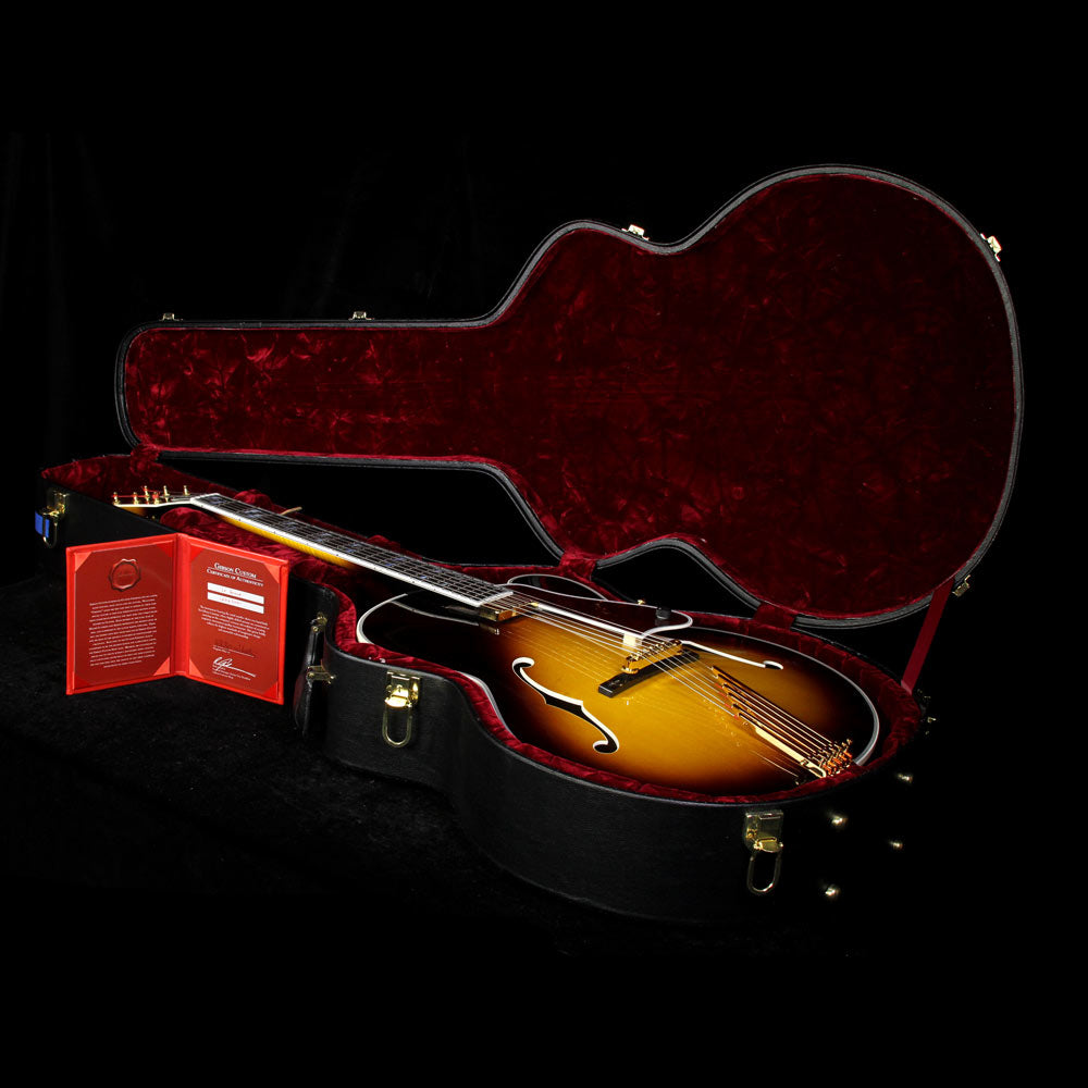 Used 2013 Gibson Custom Shop Le Grand Archtop Electric Guitar Vintage Sunburst — 5