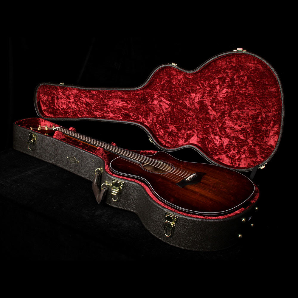 Taylor Custom 714ce Koa Music Zoo Exclusive Acoustic Guitar Shaded Edgeburst — 4