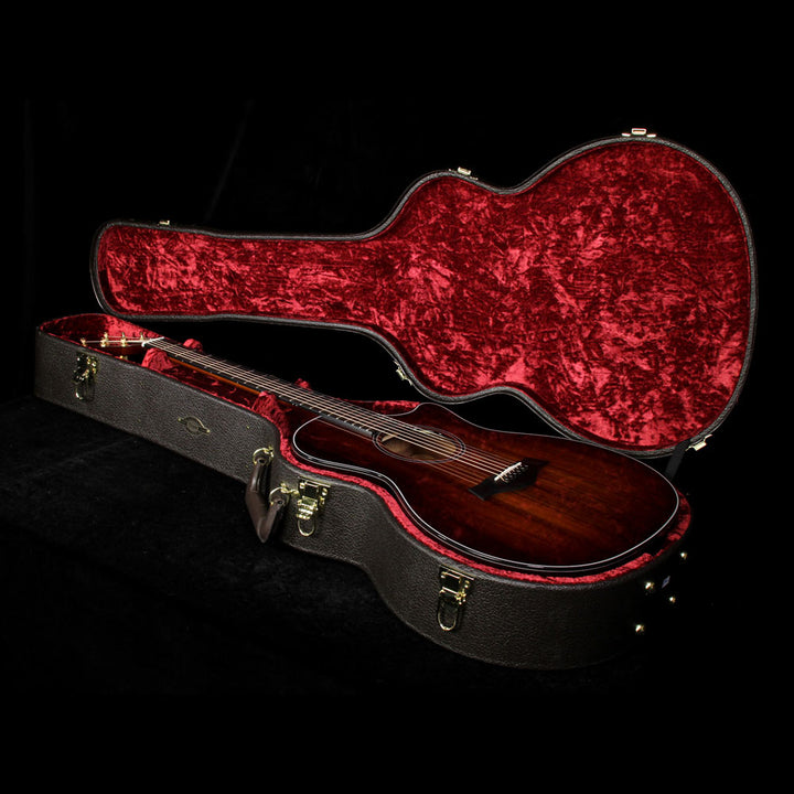 Taylor Custom 714ce Koa Music Zoo Exclusive Acoustic Guitar Shaded Edgeburst
