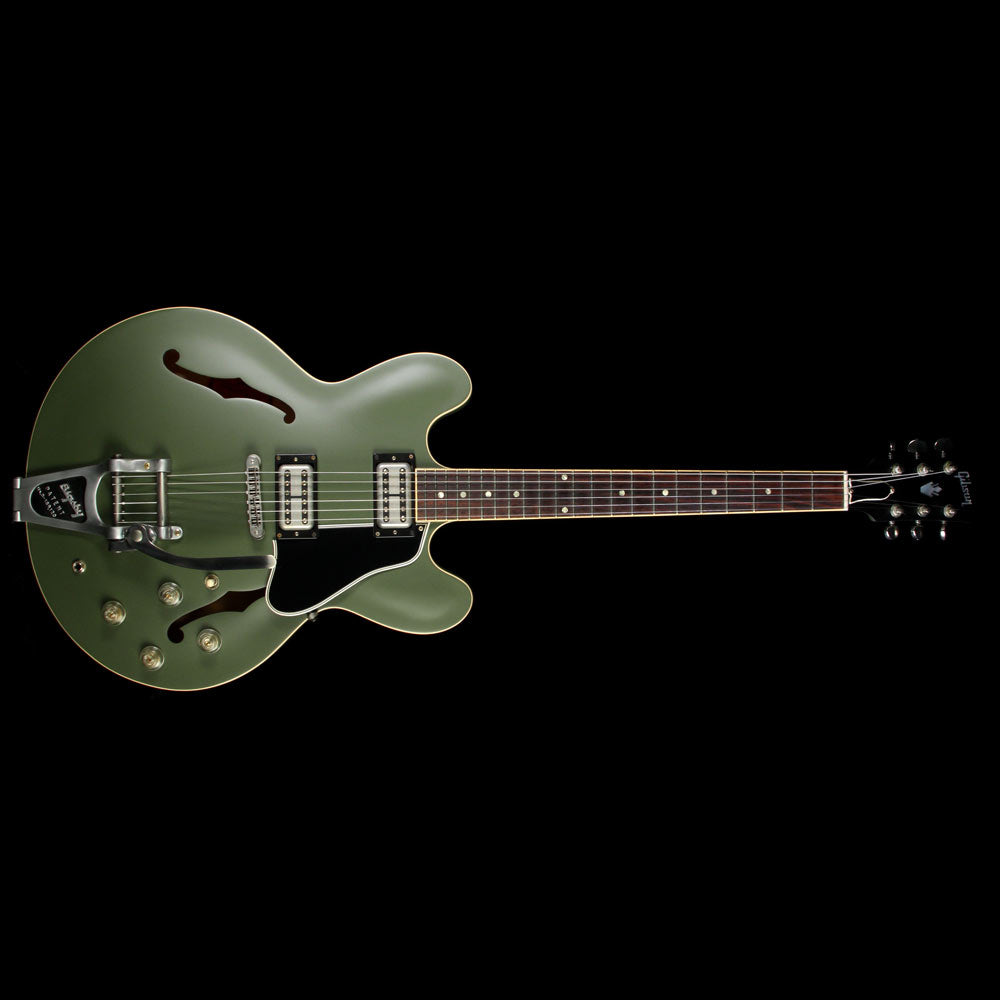 Used 2013 Gibson Memphis Chris Cornell ES-335 Electric Guitar Olive Green — 2