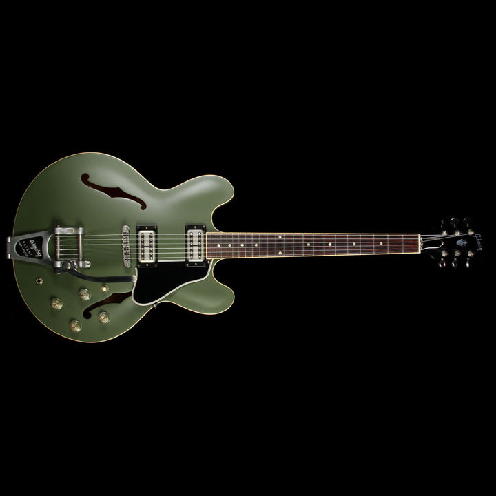 Used 2013 Gibson Memphis Chris Cornell ES-335 Electric Guitar Olive Green