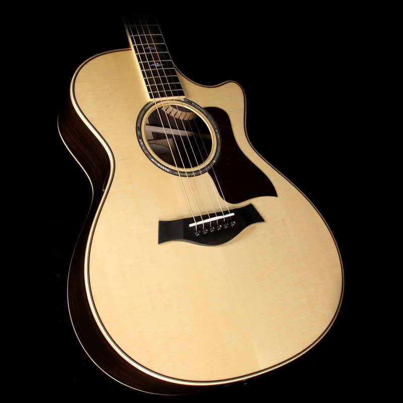 Used Taylor 812ce Grand Concert Acoustic Guitar Natural — 1