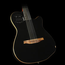 Used Godin ACS-SA Slim Nylon Electric Guitar Black Pearl