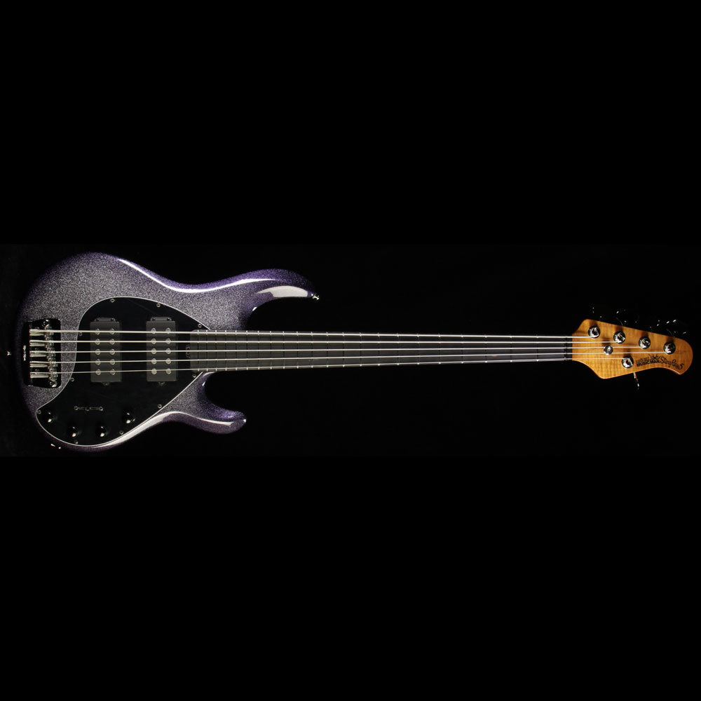 Ernie Ball Music Man Premier Dealers Network StingRay 5-String HH Electric Bass Guitar Starry Night — 2