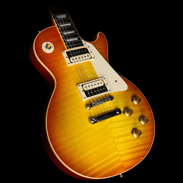 Used 2011 Gibson Custom Shop '60 Les Paul Gloss Electric Guitar Washed Cherry