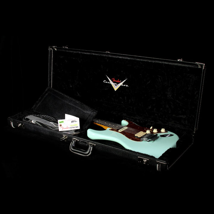Fender Custom Shop Exclusive ZF Stratocaster Roasted Alder Electric Guitar Faded Surf Green