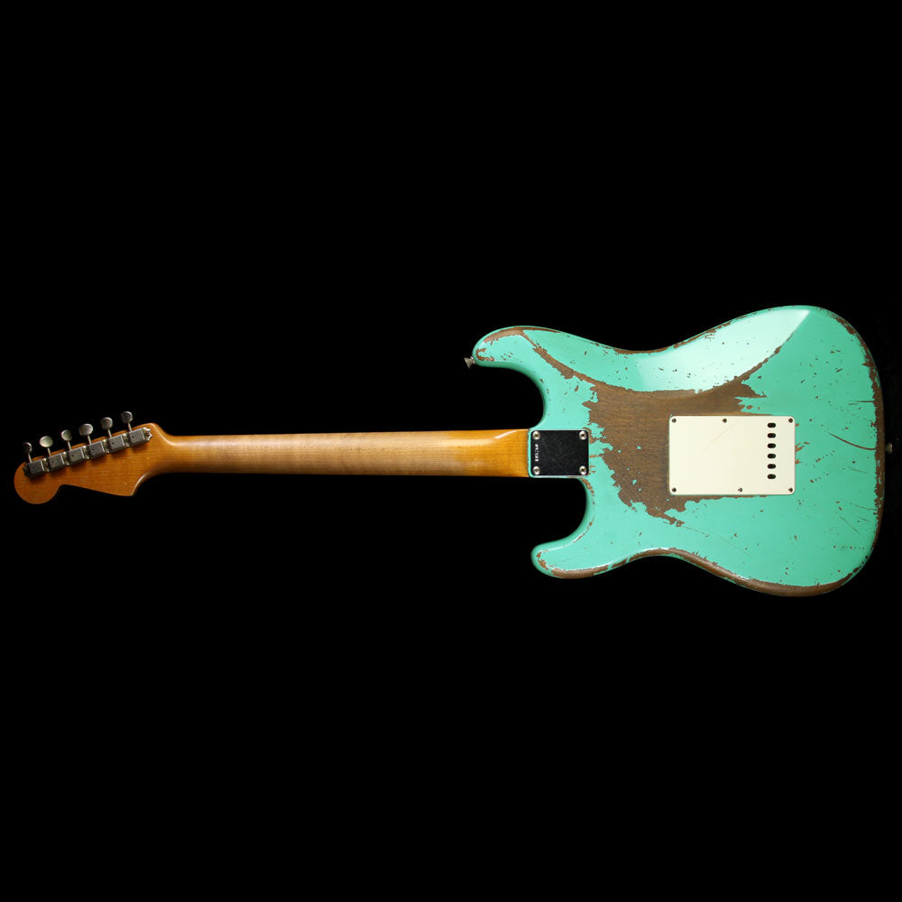 Fender Custom Shop Masterbuilt Jason Smith Roasted Alder �62 Stratocaster Relic Electric Guitar Seafoam Green — 3