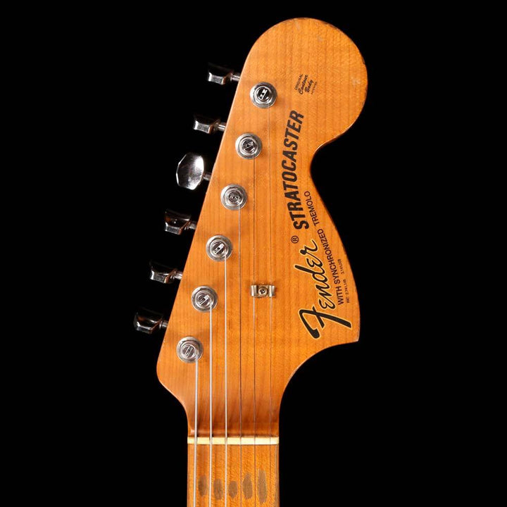 Fender Custom Shop '69 Stratocaster Roasted Ash Masterbuilt Jason Smith Relic Black Over Pink Paisley