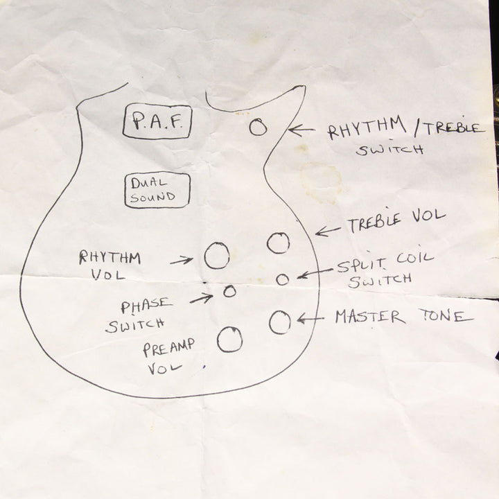 Used 1980 Dean Cadillac Electric Guitar Black