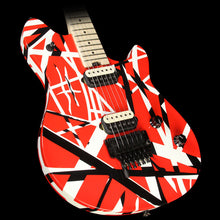 Used EVH Wolfgang Special Limited Edition Electric Guitar Red Black and White Stripes