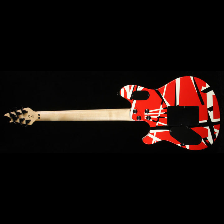 Used EVH Wolfgang Special Limited Edition Electric Guitar Red Black and White Stripes