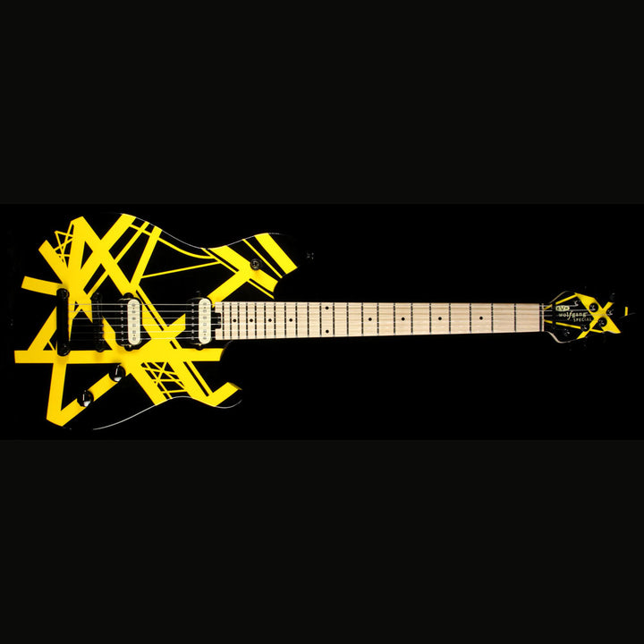 Used EVH Wolfgang Special HT Electric Guitar Black and Yellow Stripes
