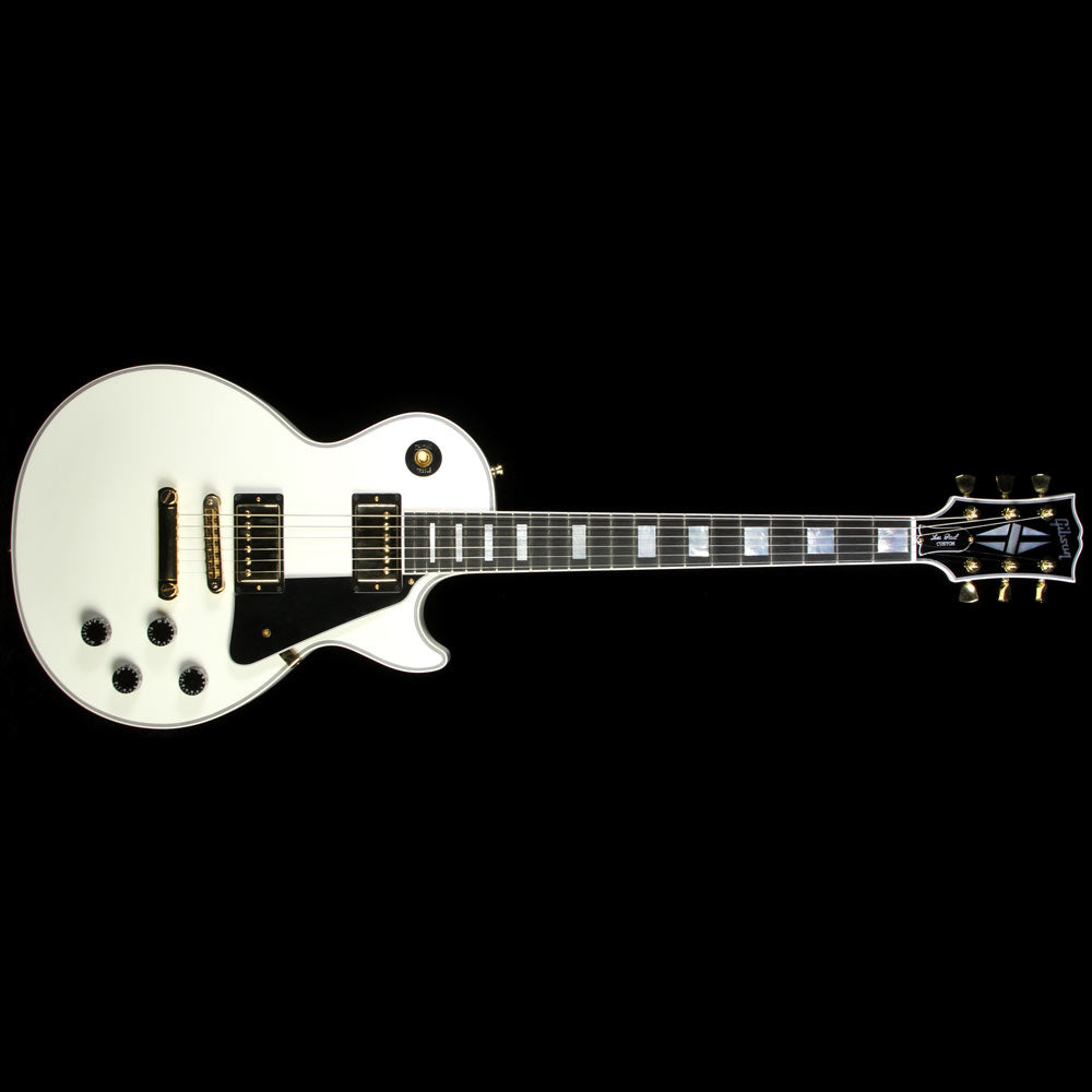 Used 2014 Gibson Custom Shop Les Paul Custom Electric Guitar Alpine White — 2