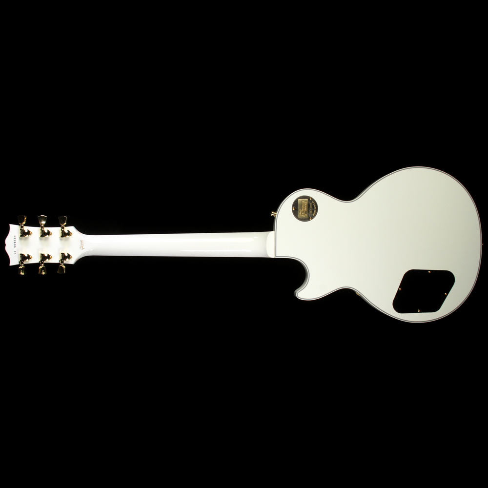 Used 2014 Gibson Custom Shop Les Paul Custom Electric Guitar Alpine White — 3