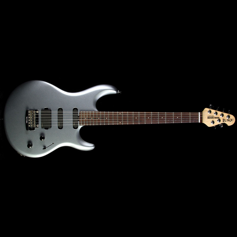 Used Ernie Ball Music Man Luke Electric Guitar Luke Blue — 2