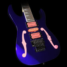 Used 2008 Ibanez Paul Gilbert PGM100RE 20th Anniversary Electric Guitar Jewel Blue